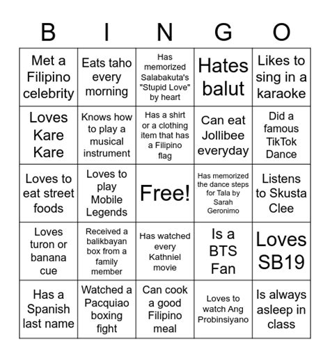 bingo picture philippines|KFAA Pinoy Human Bingo .